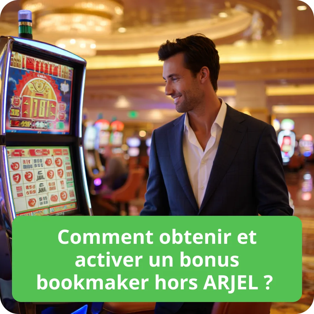 Comment obtenir et activer un bonus bookmaker hors ARJEL ?